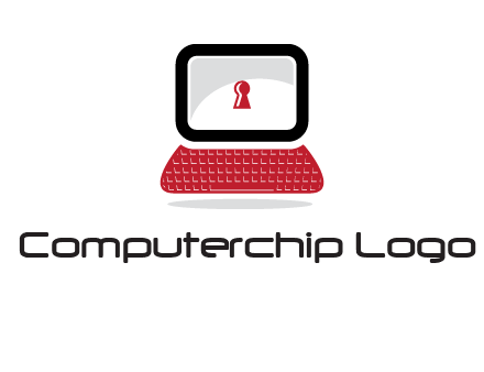 laptop security computer logo