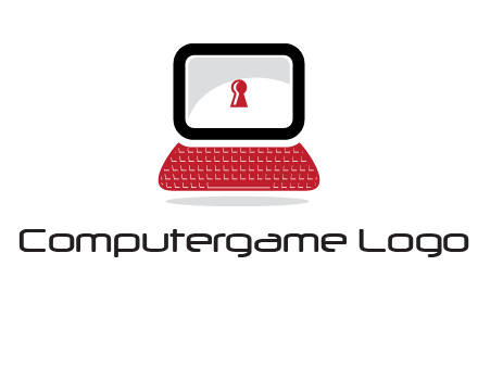 laptop security computer logo