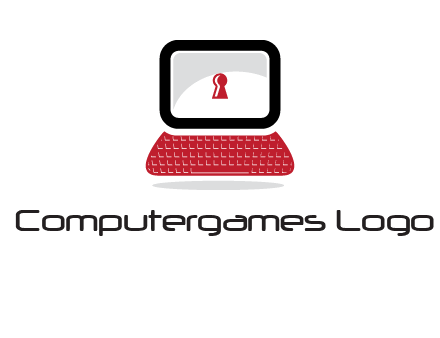 laptop security computer logo