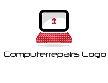 laptop security computer logo