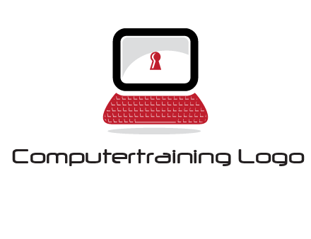 laptop security computer logo