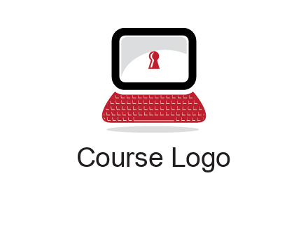 laptop security computer logo