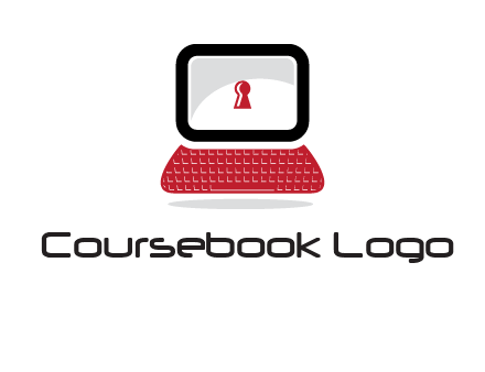 laptop security computer logo