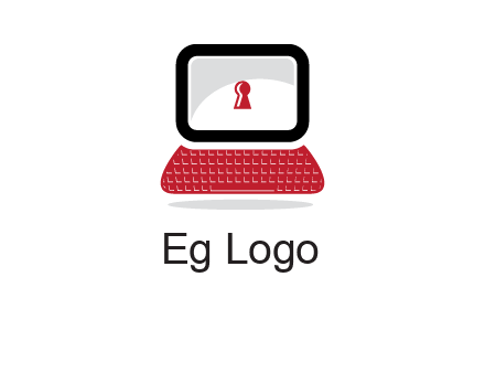 laptop security computer logo