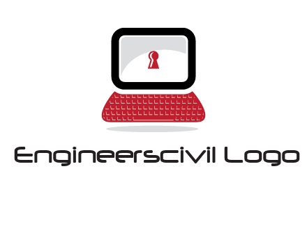 laptop security computer logo