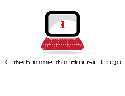 laptop security computer logo