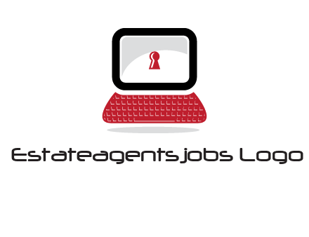 laptop security computer logo