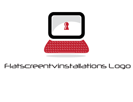 laptop security computer logo