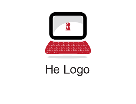 laptop security computer logo