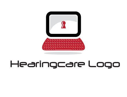 laptop security computer logo