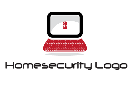 laptop security computer logo