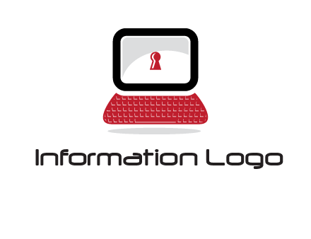 laptop security computer logo