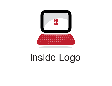 laptop security computer logo