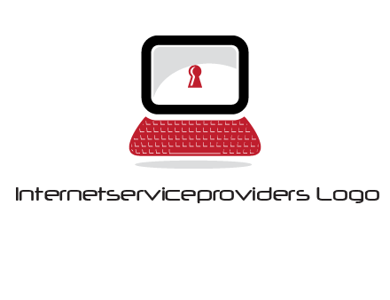 laptop security computer logo