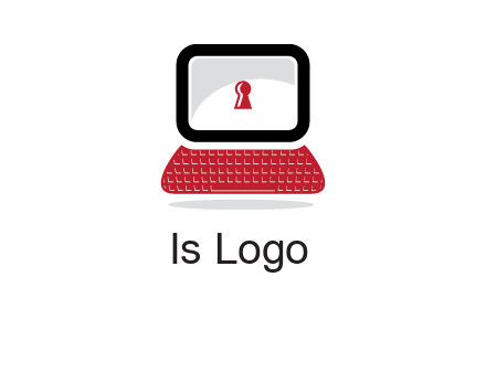 laptop security computer logo