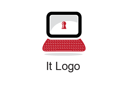 laptop security computer logo