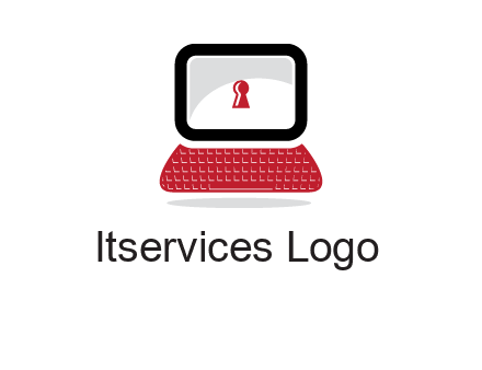 laptop security computer logo