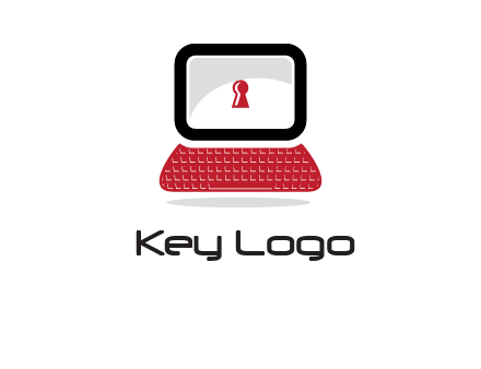 laptop security computer logo