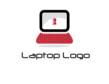 laptop security computer logo