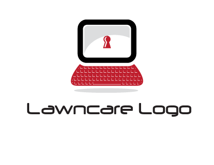 laptop security computer logo