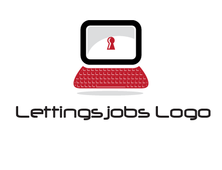 laptop security computer logo