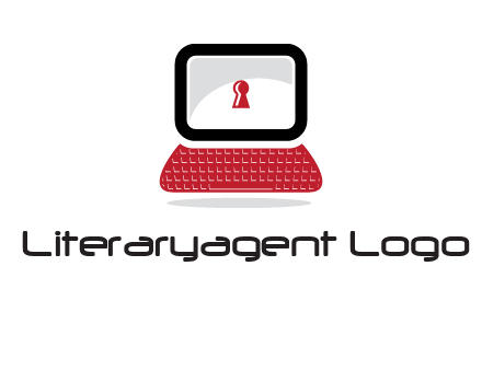 laptop security computer logo