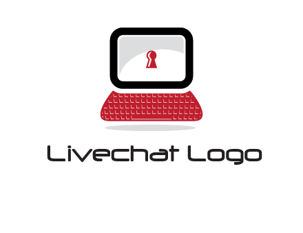 laptop security computer logo