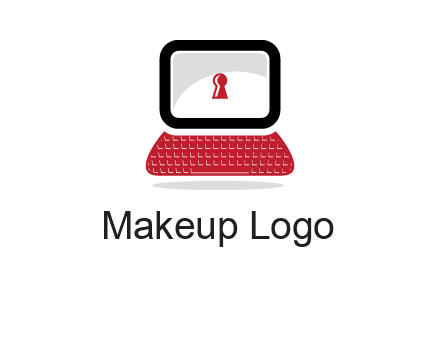 laptop security computer logo