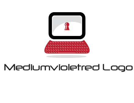 laptop security computer logo
