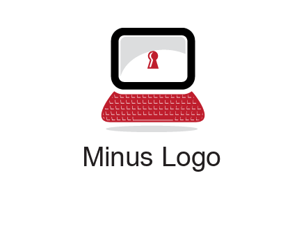 laptop security computer logo