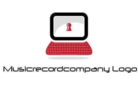laptop security computer logo