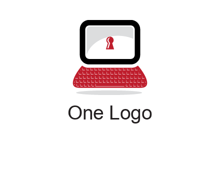laptop security computer logo