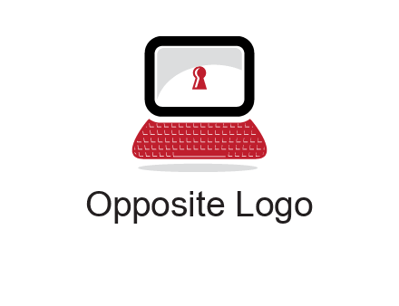 laptop security computer logo