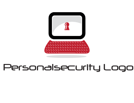 laptop security computer logo