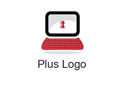 laptop security computer logo