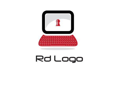 laptop security computer logo