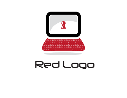 laptop security computer logo