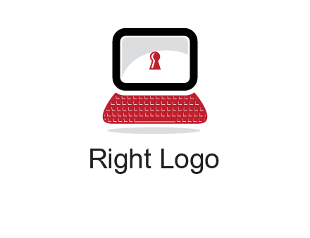 laptop security computer logo