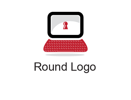laptop security computer logo