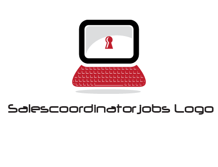 laptop security computer logo