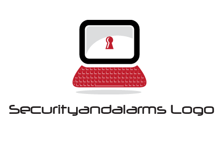 laptop security computer logo