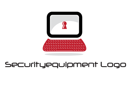 laptop security computer logo