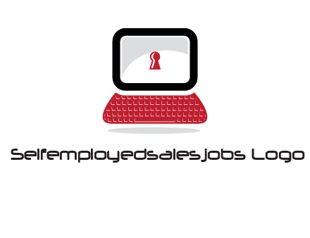 laptop security computer logo
