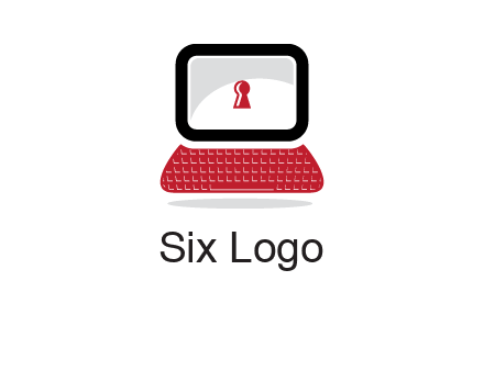 laptop security computer logo