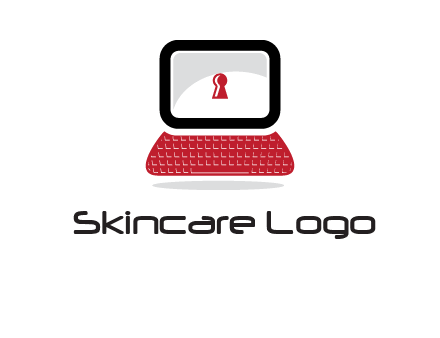 laptop security computer logo