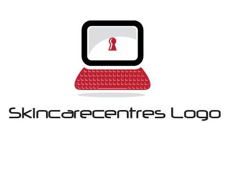 laptop security computer logo