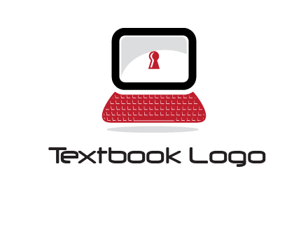 laptop security computer logo