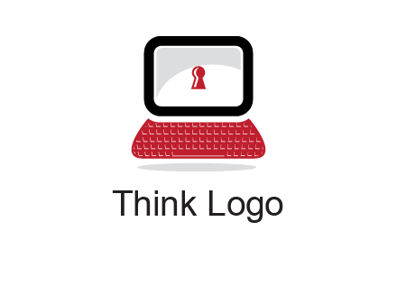 laptop security computer logo