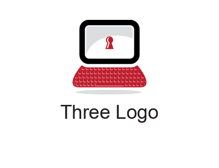laptop security computer logo