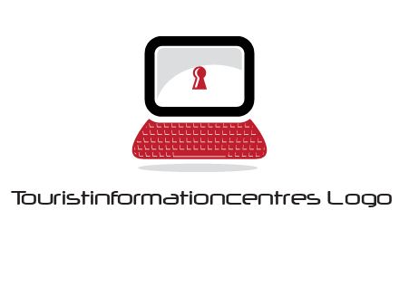 laptop security computer logo